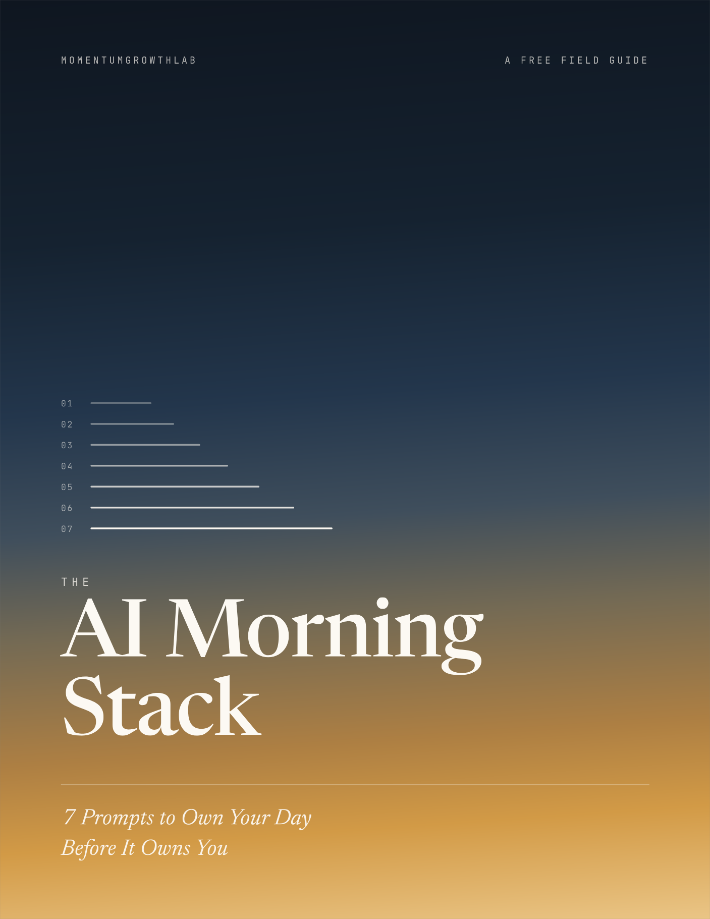 The AI Morning Stack — cover