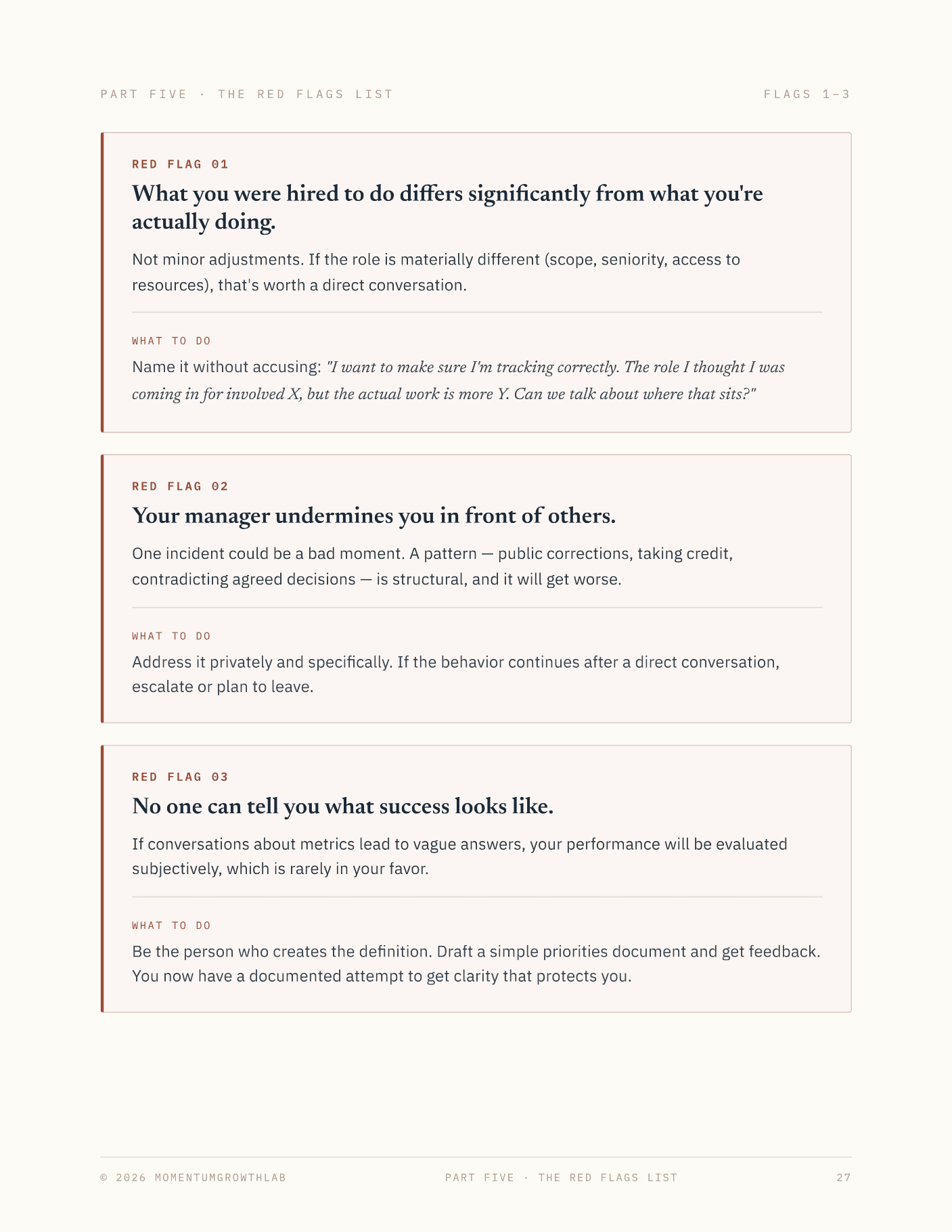 Your First 90 Days at a New Job — the 90-day check-in: what to bring, what to ask